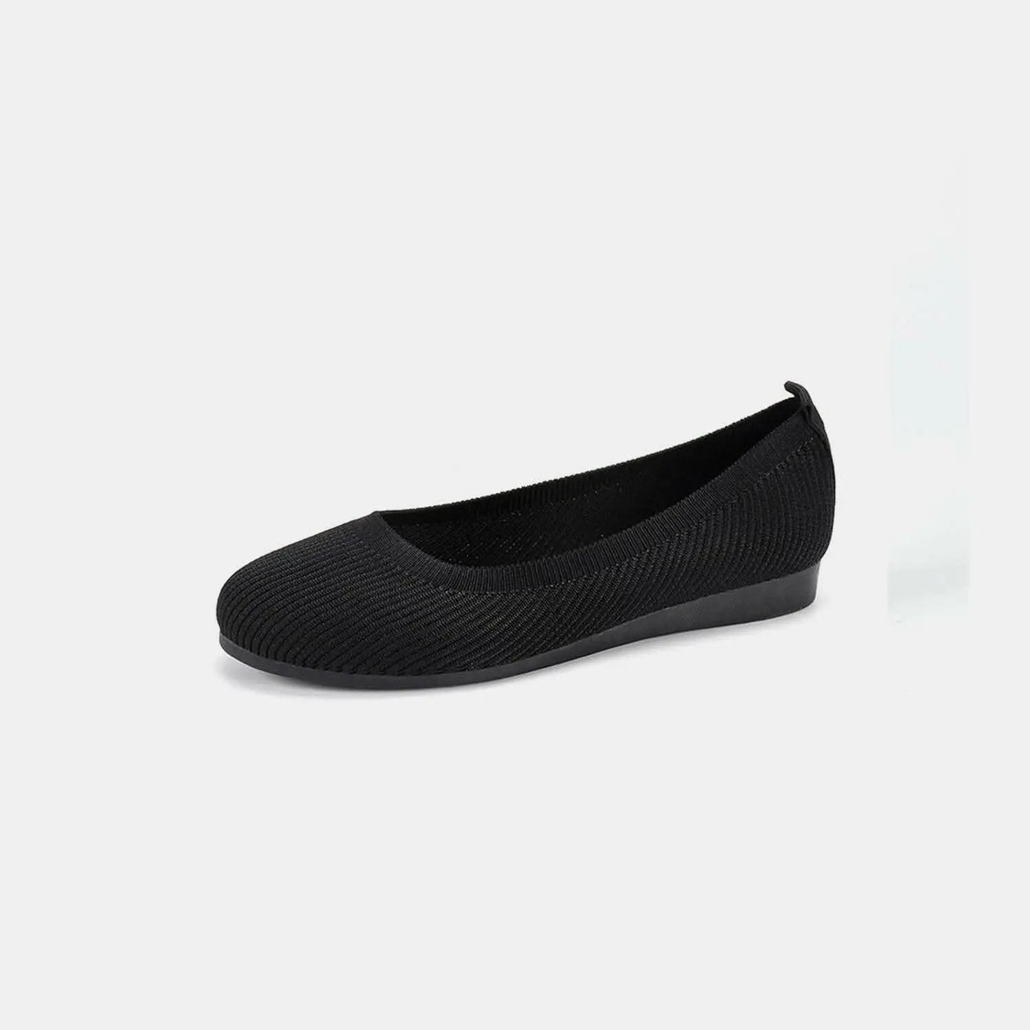 Stylish knitted ballet flats - Love Salve